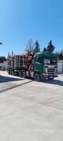 Ponukam prepravne sluzby gulatiny a drevnej hmoty so  Scania R500 6x6 