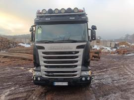 Lesovůz Scania R450 |  Přepravní a manipulační technika | Dřevoobráběcí stroje | Tartak Drewbud